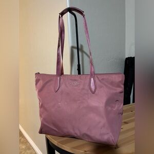 Kate Spade Mauve Nylon Tote
